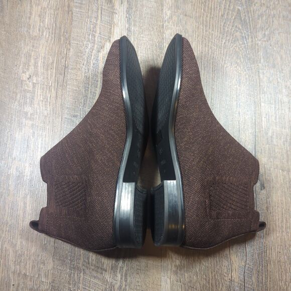 Vivaia Ryan Pro Women's Square Toe Chelsea Ankle Boots Brown Size EU 40 US 9 - Picture 9 of 13